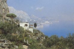 A View of Capri | Edmund Berninger | Oil Painting