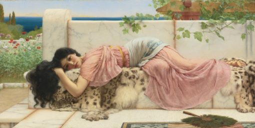 When the Heart is Young | John William Godward | oil painting